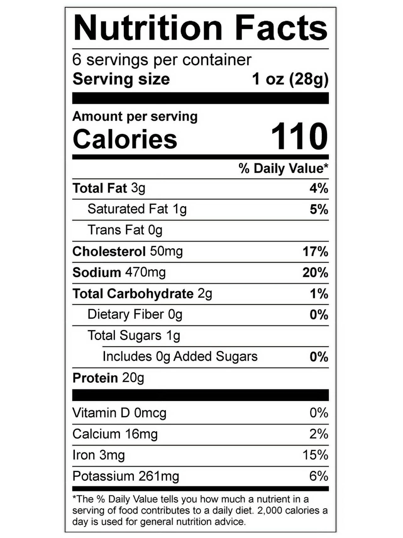 Green Chile Lemon - El Ranchito Crunchy Beef Jerky NET WT. 6 OZ