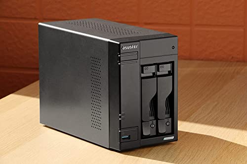 Asustor Lockerstor 4 Gen2 - AS6704T | 4-Bay NAS, Quad-Core 2.0GHz Processor, 4 M.2 NVMe Slots (PCIe 3.0), Dual 2.5GbE, Expandable to 10GbE, 4GB DDR4 RAM, (No Drive)