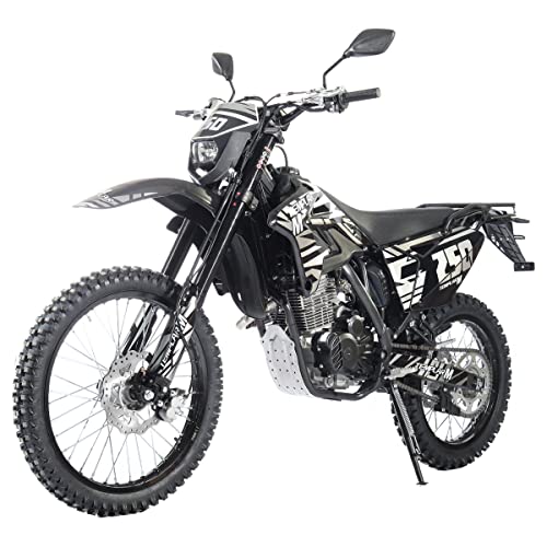 X-PRO Templar M 250cc Dirt Bike with Zongshen Engine 5 Speed Pit Bikes Adult Pitbike, Big 21