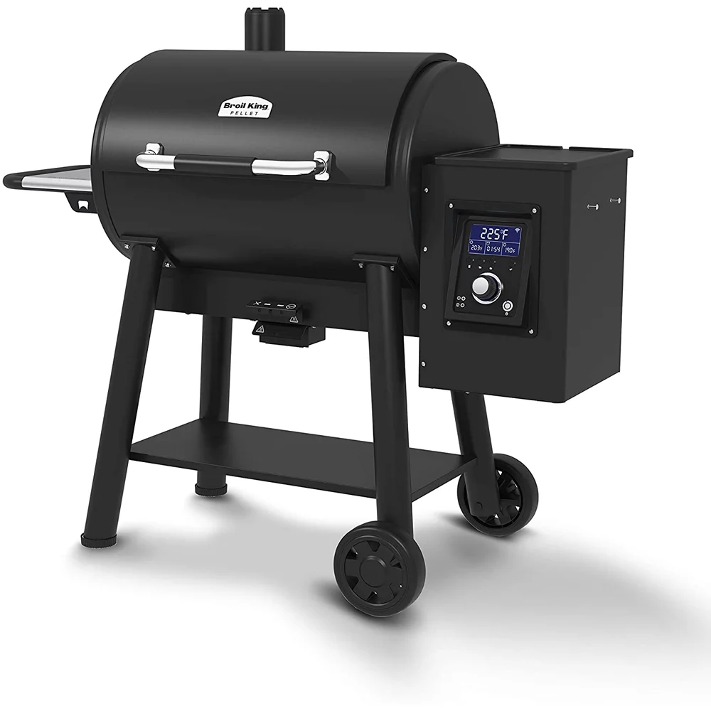 Broil King 496051 Regal Pellet 500 Grill, Black Bundle with Broil King 68488 Premium Grill Cover