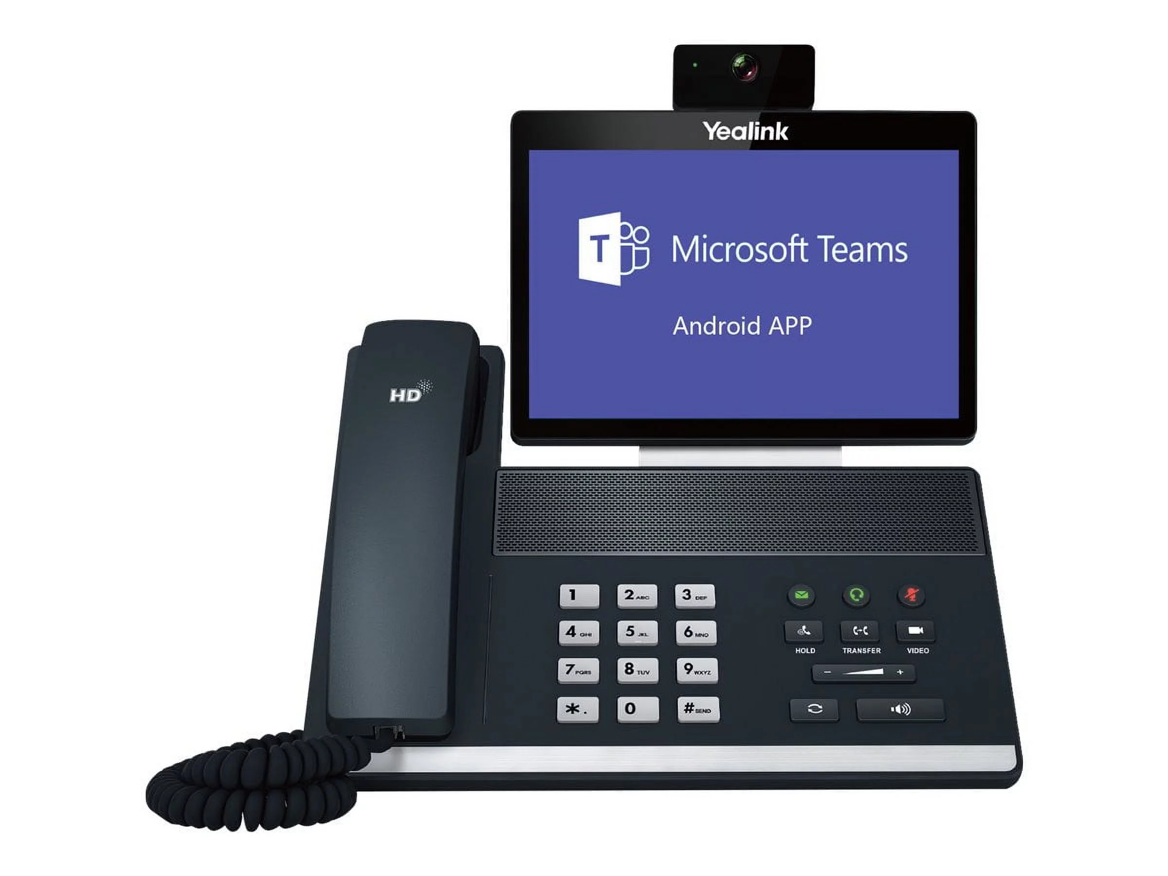 Yealink VP59 IP Phone, Corded/Cordless, Corded/Cordless, Wi-Fi, Bluetooth, Desktop, Classic Gray