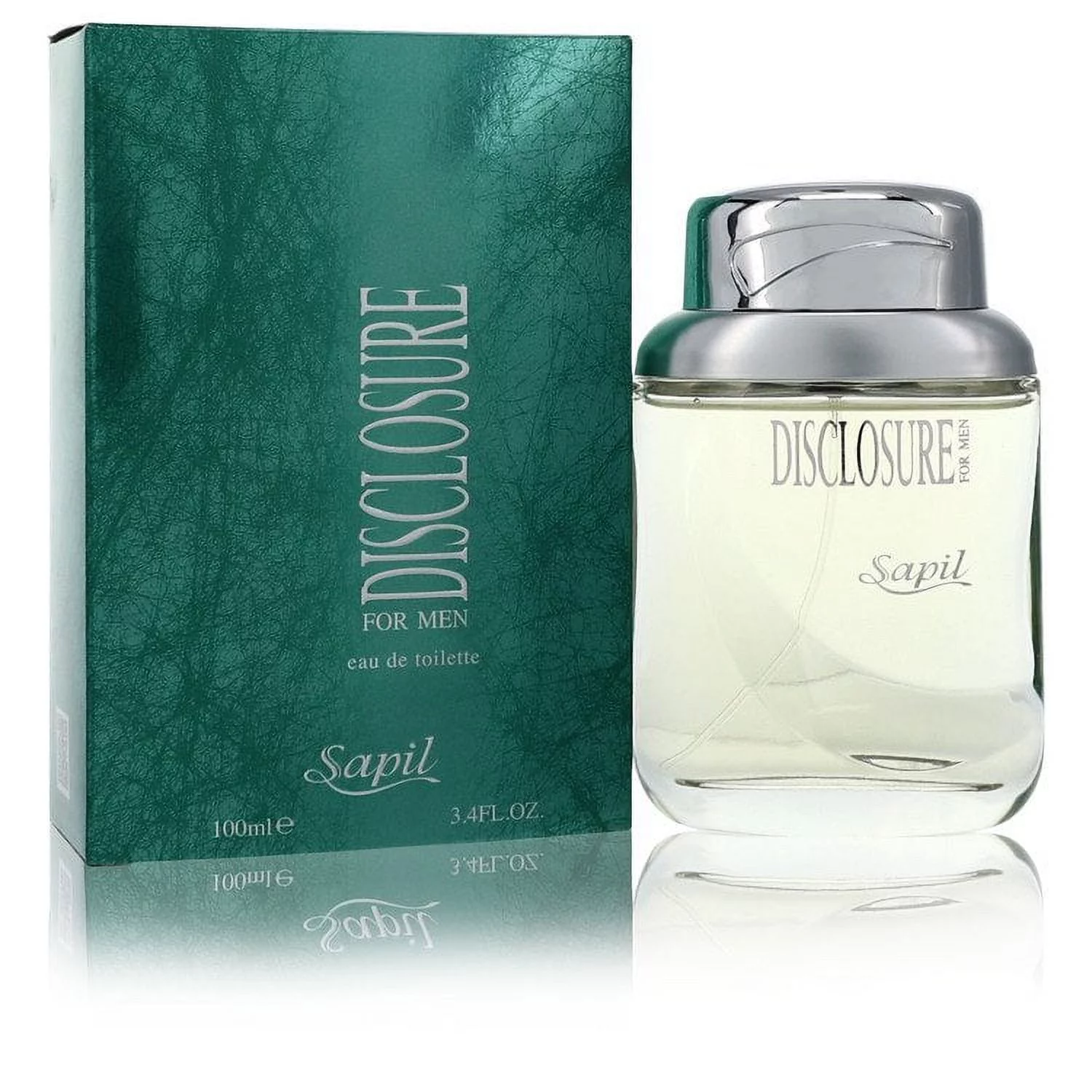 Sapil Disclosure by Sapil Eau De Toilette Spray (Green Box) 3.4 oz for Men