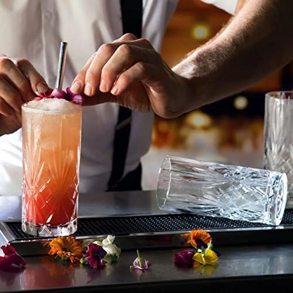 25766020006 Melodia Crystal Hi- Cocktail Water Glass, 23 X 15.5 X 15.5 Cm, Clear