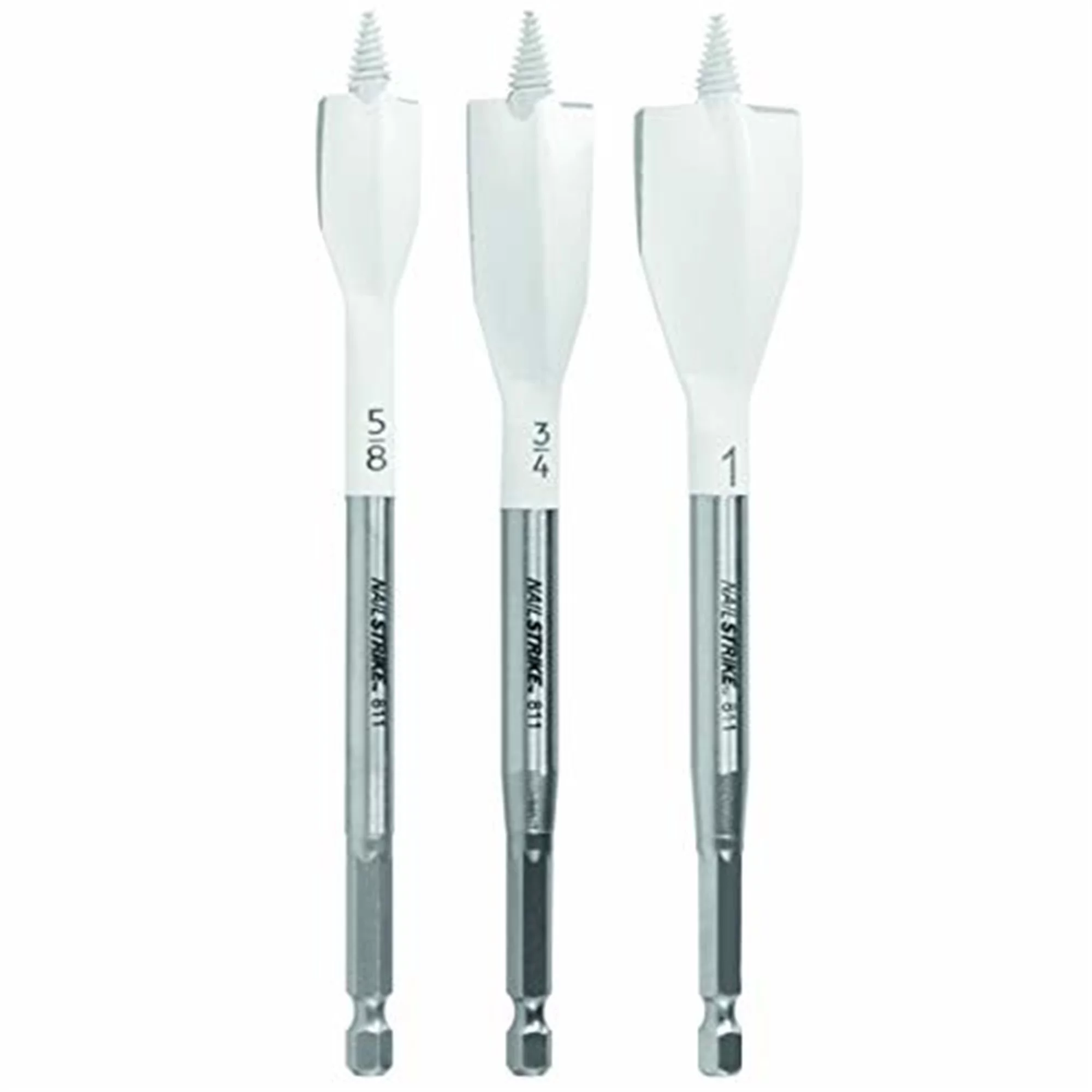 Bosch (#NS5003) 3 pc. Nail Strike Wood-Boring Spade Bit Set