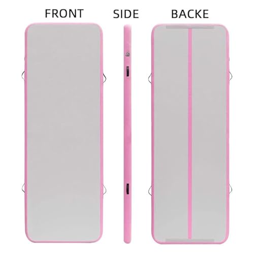 DAIRTRACK Inflatable Gymnastics Air Mat 10ft/13ft/16ft/20ft Tumble Track Tumbling Mats for Home Use/Gym/Training/Cheerleading/Yoga/Water