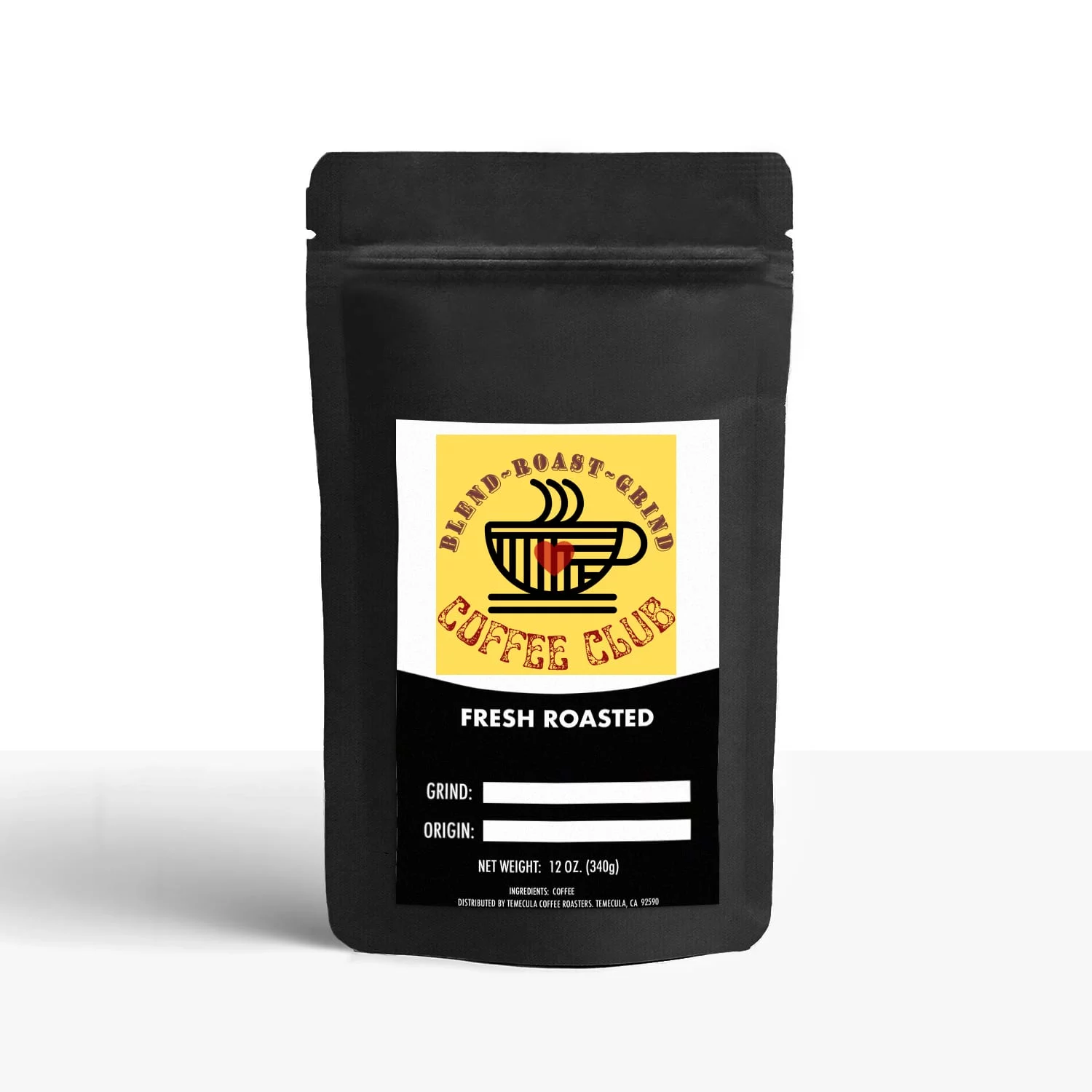 Blend Roast Grind Coffee Club- Italian Roast Extra Dark Oily Roasted American Coffees