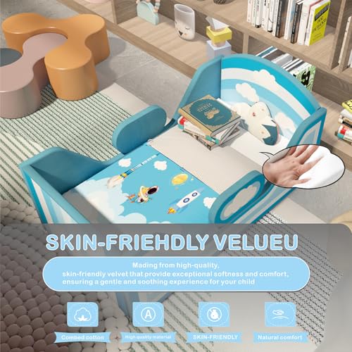 5 inch 100% Memory Foam Crib and Toddler Mattress, Waterproof Cover,Fits All Standard Crib & Toddler Beds (Mattress)