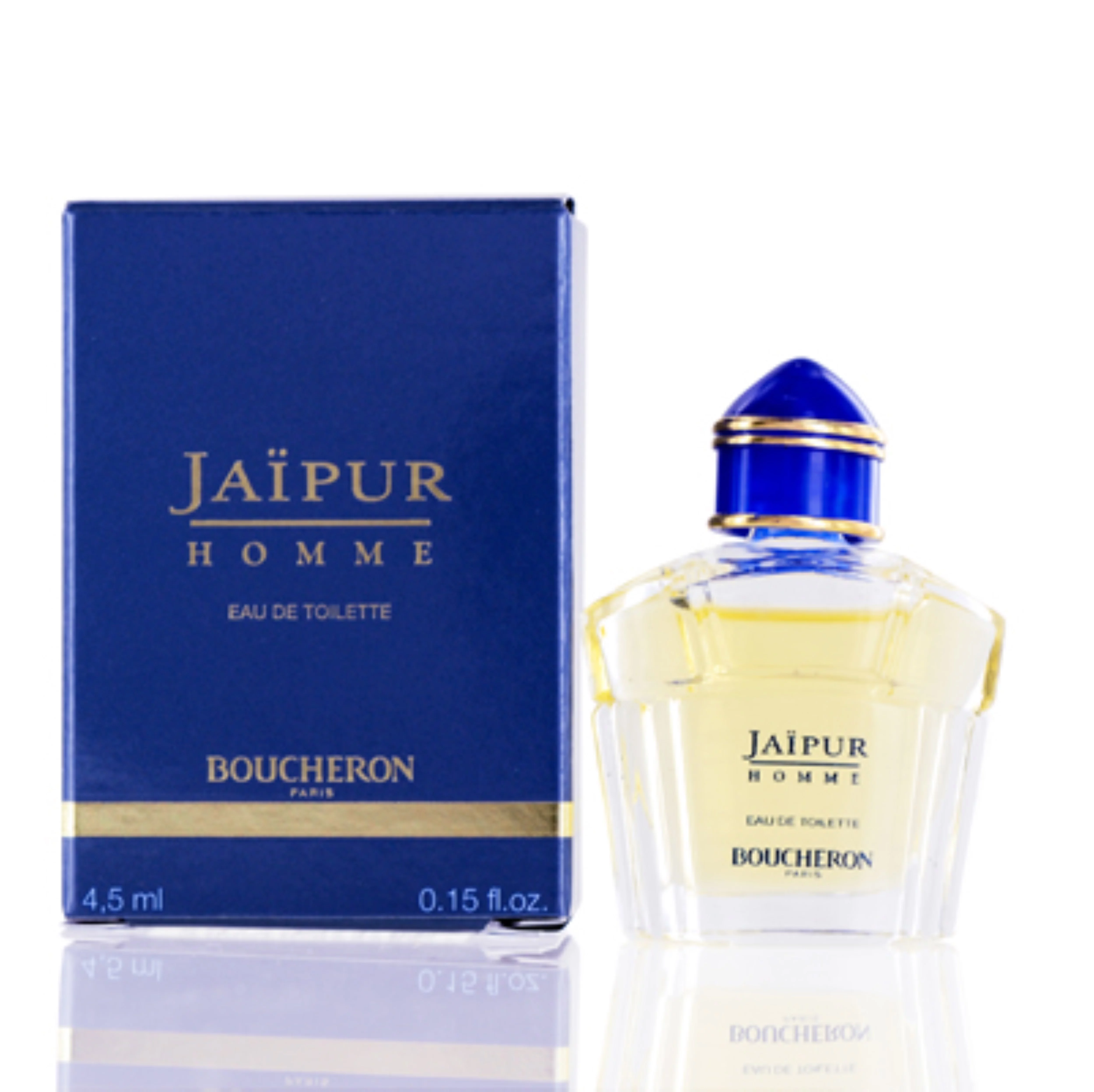 Pack of (4) Boucheron Jaipur Homme Cologne for Men, 0.15 fl oz