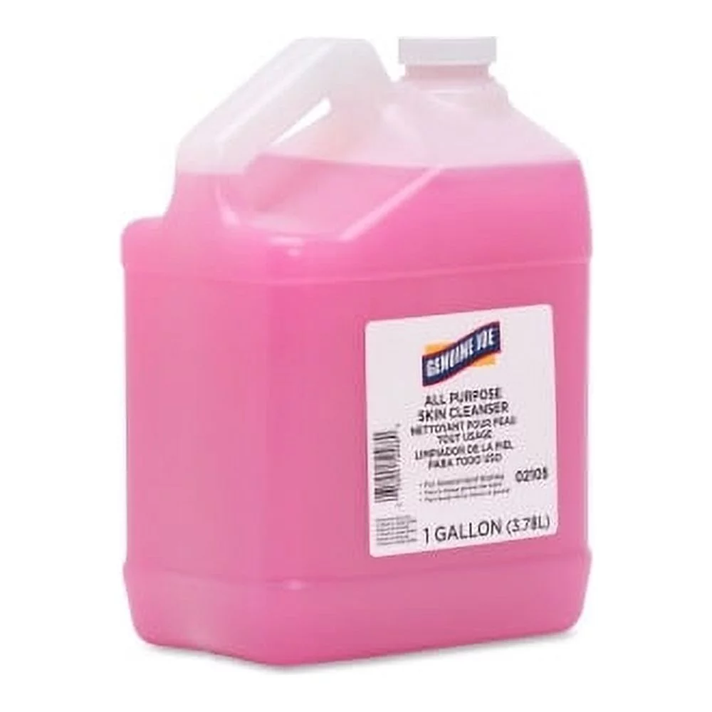 Genuine Joe All Purpose Skin Cleanser 1 gal (3.8 L) - Hand, Skin - Pink - 1 Each