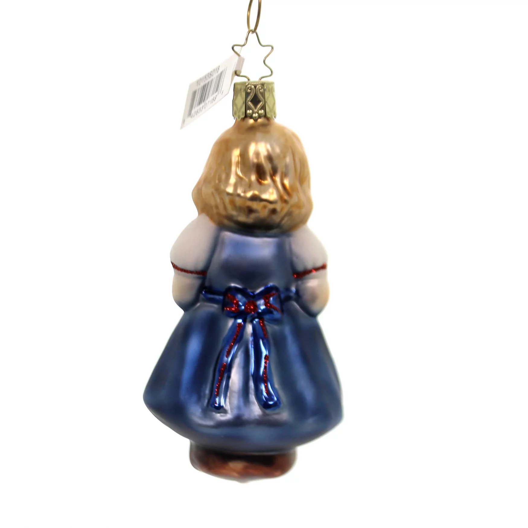 Inge Glas HILDE BAVARIAN CHRISTMAS Glass Ornament Pretzel 10153S018