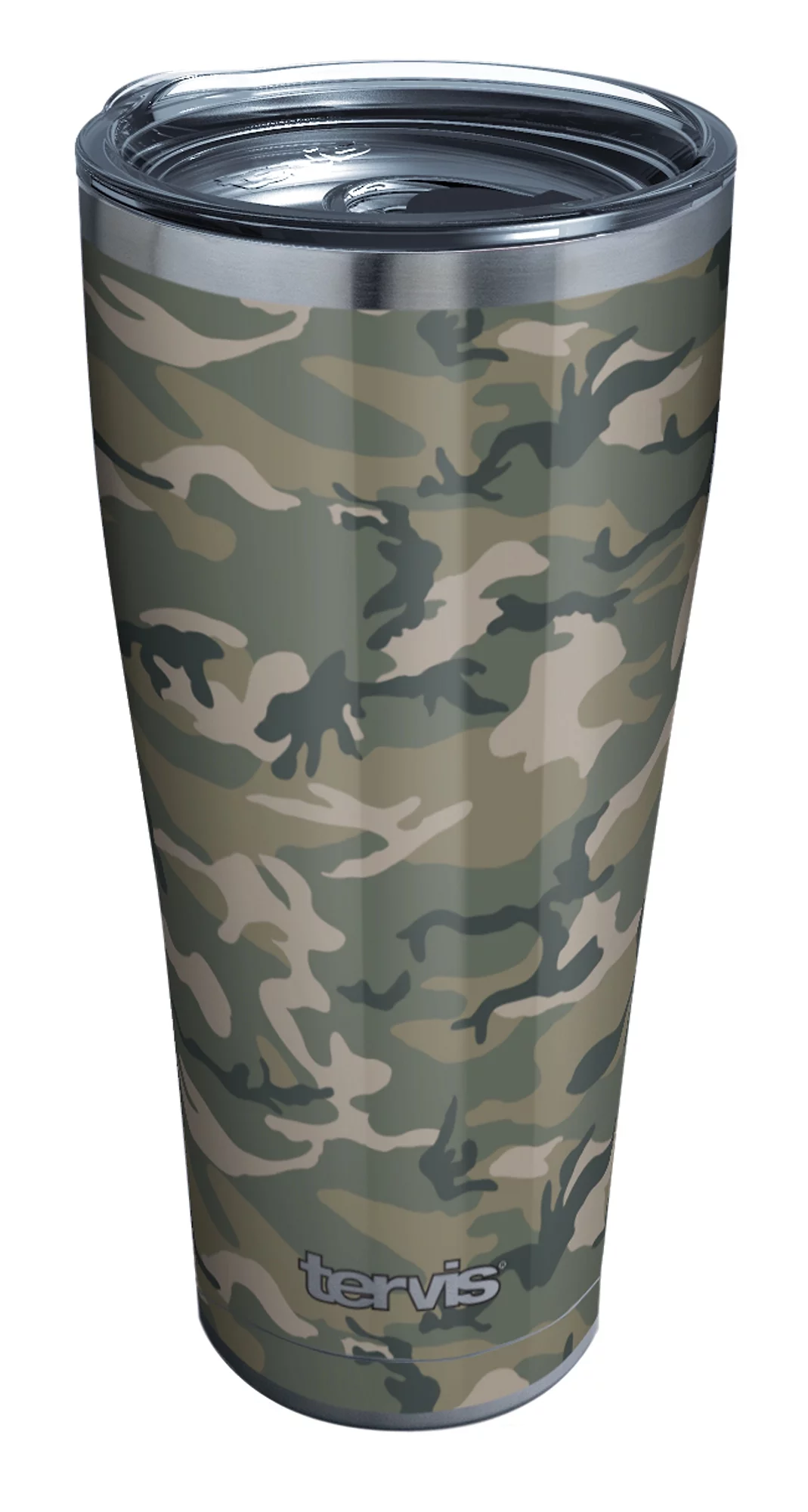 Tervis Jungle Camo Triple Walled  Insulated Tumbler Travel Cup Keeps Drinks Cold & Hot, 30oz, Stainless Steel