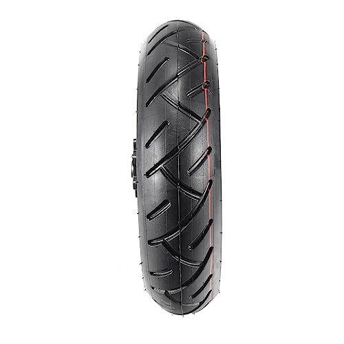 10inch Scooter Tire, 10x2.50 Inflatable Front Wheel Pneumatic Tire with 10x2.50 inner tube aluminium Wheel Hub Compatible with GOTRAX GMAX electric scooter