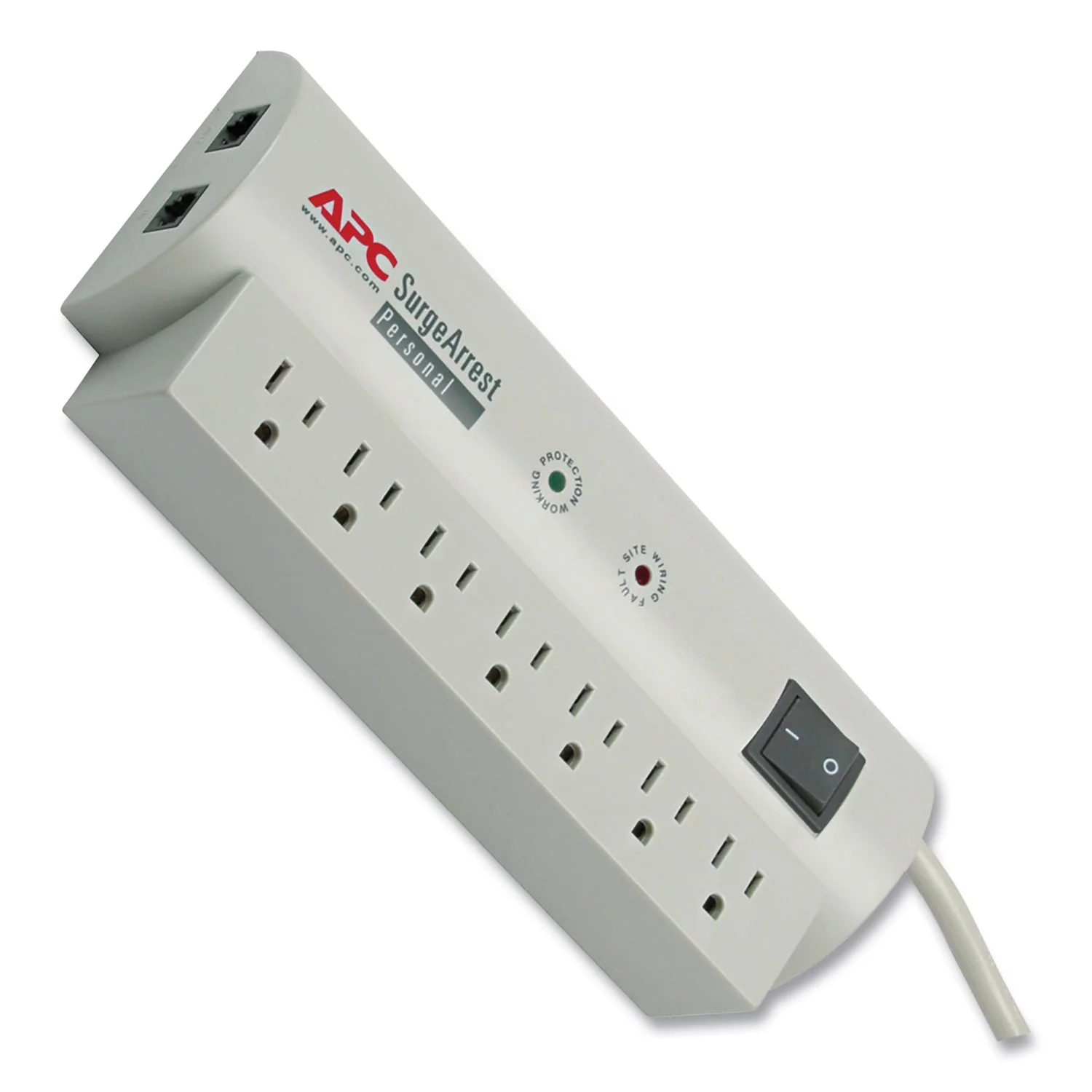 SurgeArrest Personal Power Surge Protector 7 Outlets, 6 ft Cord, 240 Joules
