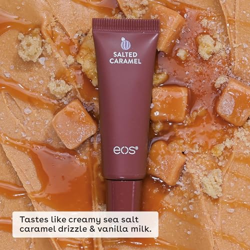 eos Holiday 24H Moisture Mini Super Balm Set, Sugar Plum Spritz, Candy Cane Swirl, Iced Sugar Cookie, Limited Edition Lip Care, Stocking Stuffers, 0.24 fl oz, 3-pack