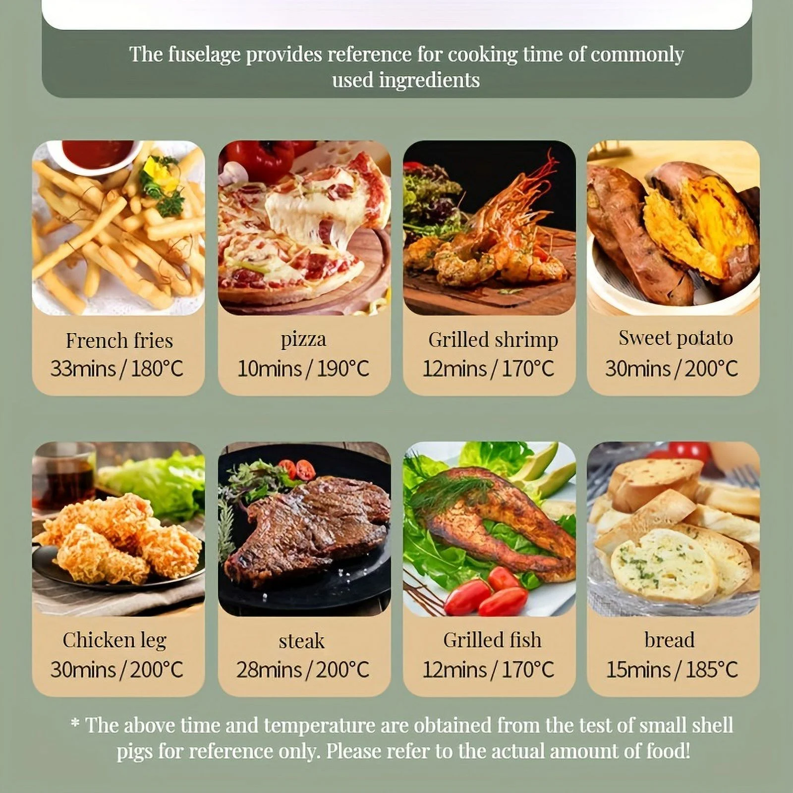 Liters/2 Gallons A Can French Fries Steak Chicken Gourmet Expert Home Air Electric Fryer Machine Electric Oven Integrated Multifunctional Automatic Intelligent Oil-free