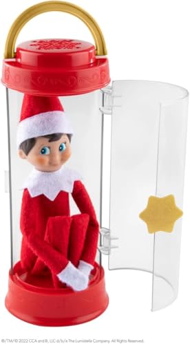 The Elf on the Shelf Christmas Tradition Box Set with Elf (Blue Eyed Boy), Story Book and Scout Carrier (Multi-Item Bundle)