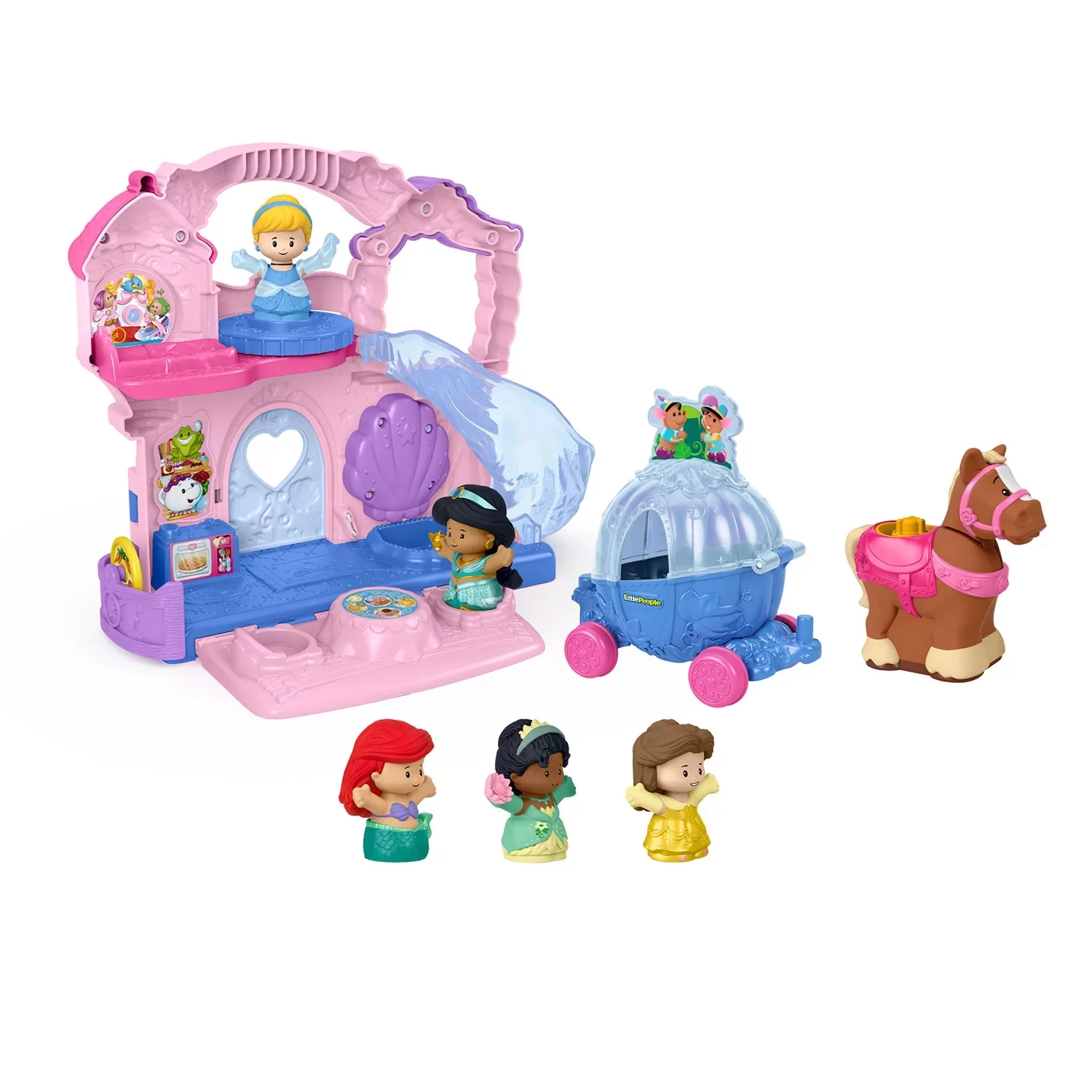 Fisher-Price Little People Disney Princess Castle Bundle