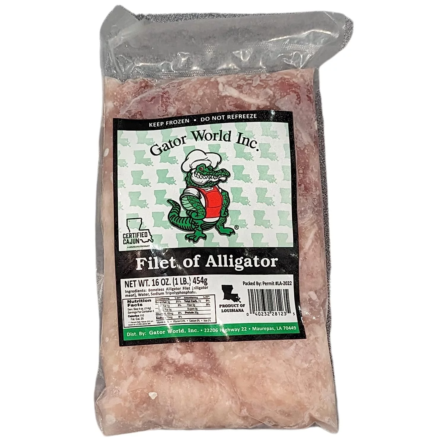 Alli Filets - Farm Raised - Great For Grilling And Frying - Just Add Your Favorite Batter And Seasoning (1 Pound)