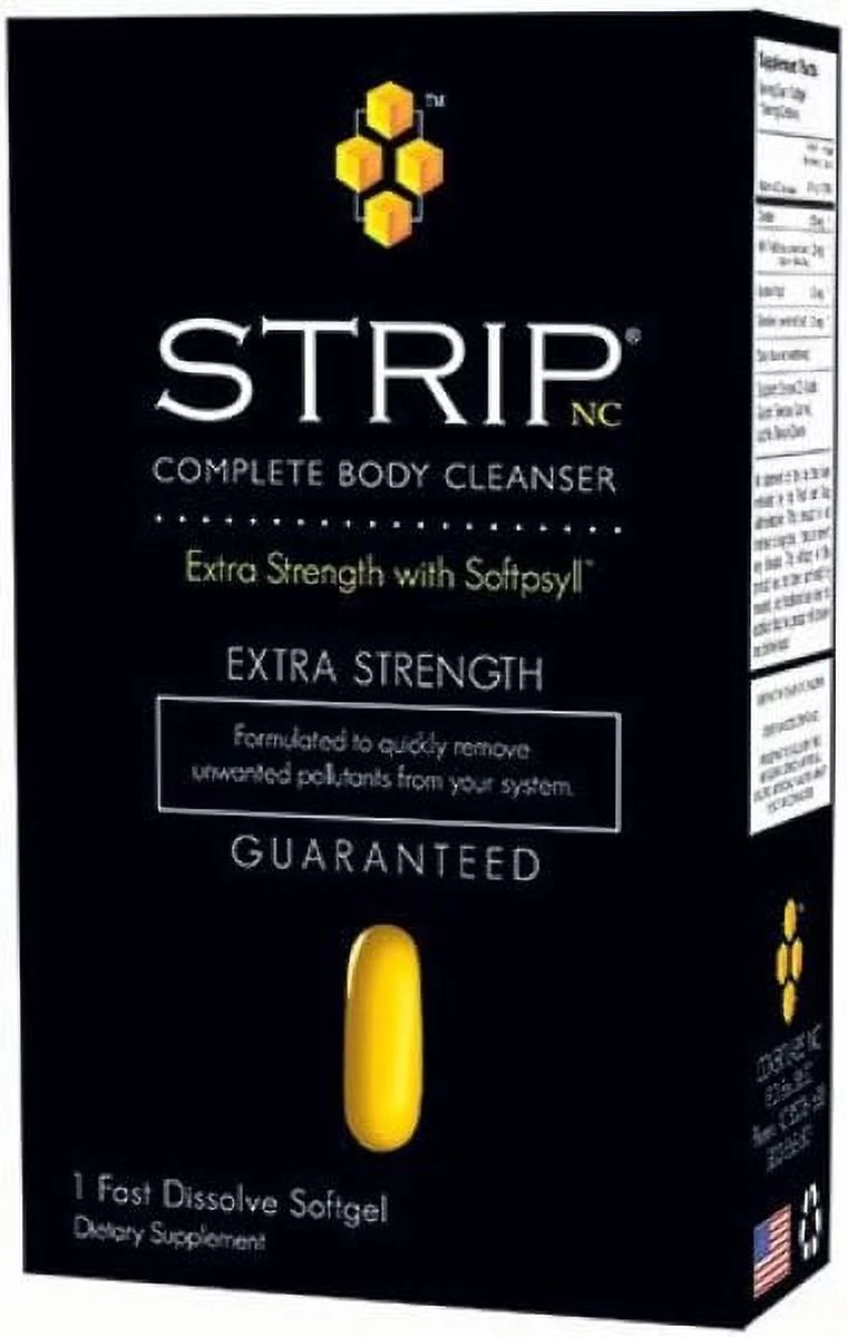 Strip NC One Cleansing Softgel Extra Strength with Softpsyll by Covert Labs