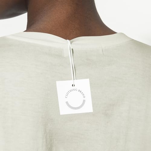 Mr-Label 250 Printable Blank Tags with String, 2