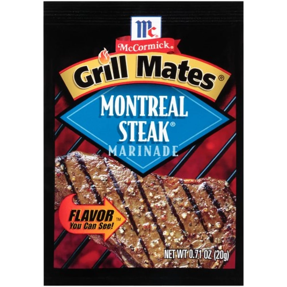 McCormick Grill Mates Montreal Steak Marinade Mix, 0.71 oz (Pack of 32)