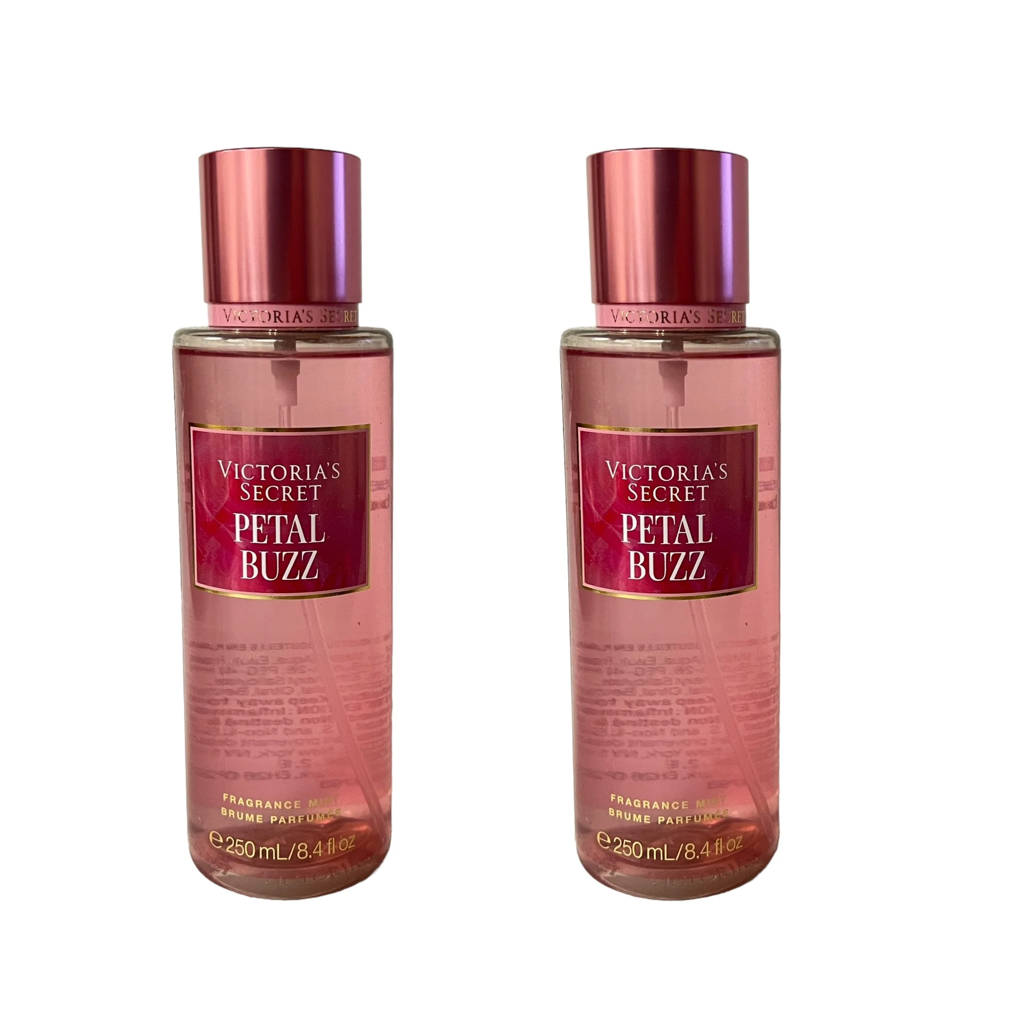 Victoria's Secret Petal Buzz Fragrance Mist 8.4 fl oz 2 Pack