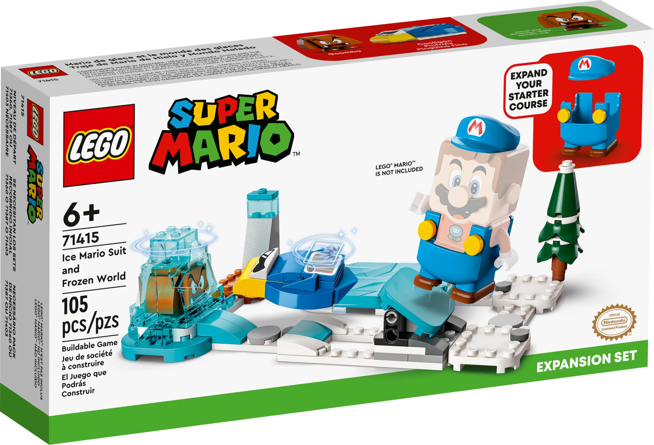 LEGO Super Mario Ice Suit & Frozen World Expansion Set 71415
