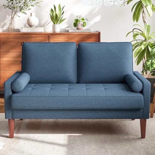 Vesgantti Loveseat Sofa with Solid Wood Legs, 48