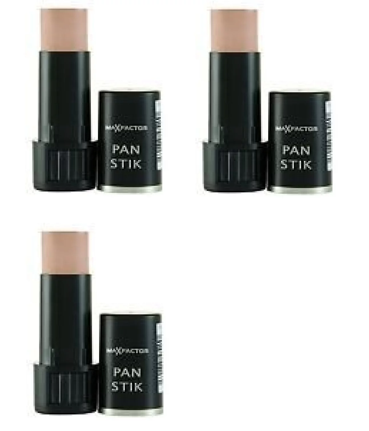 Max Factor Pan Stik Foundation #60 Deep Olive (Pack of 3) + Cat Line Makeup Tutorial