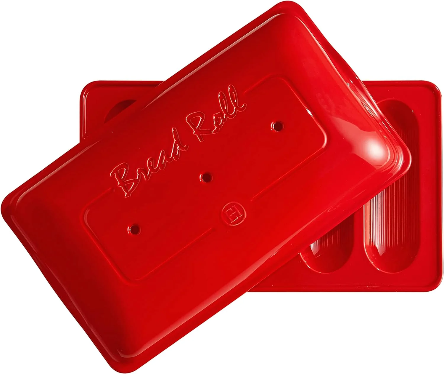 Mini Baguettes Baker, 5 Loaves, Burgundy