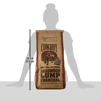 Cowboy 8.8LB Hardwood Lump Charcoal