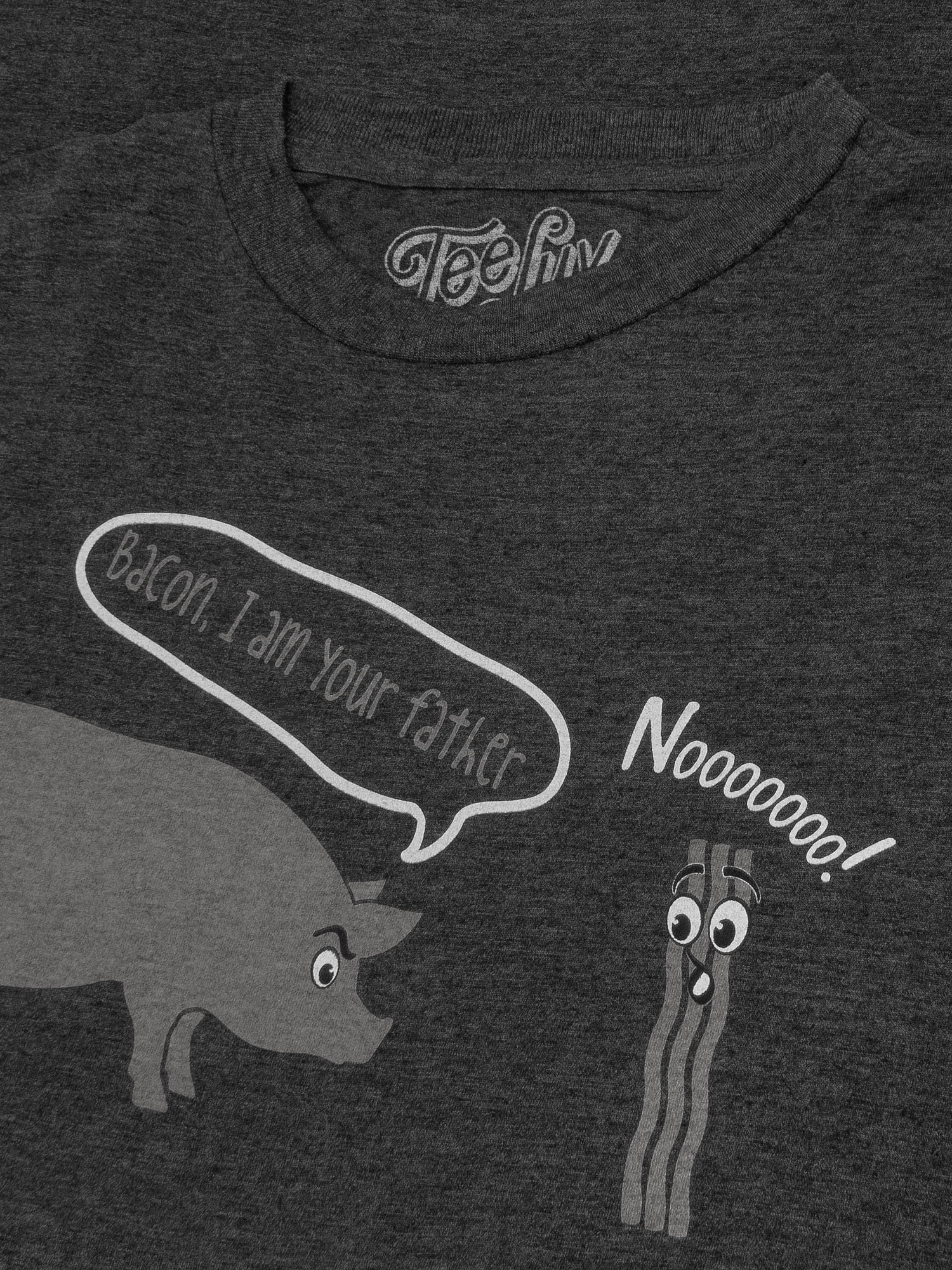 Tee Luv Men's Bacon I Am Your Father Novelty Graphic T-Shirt (XL)