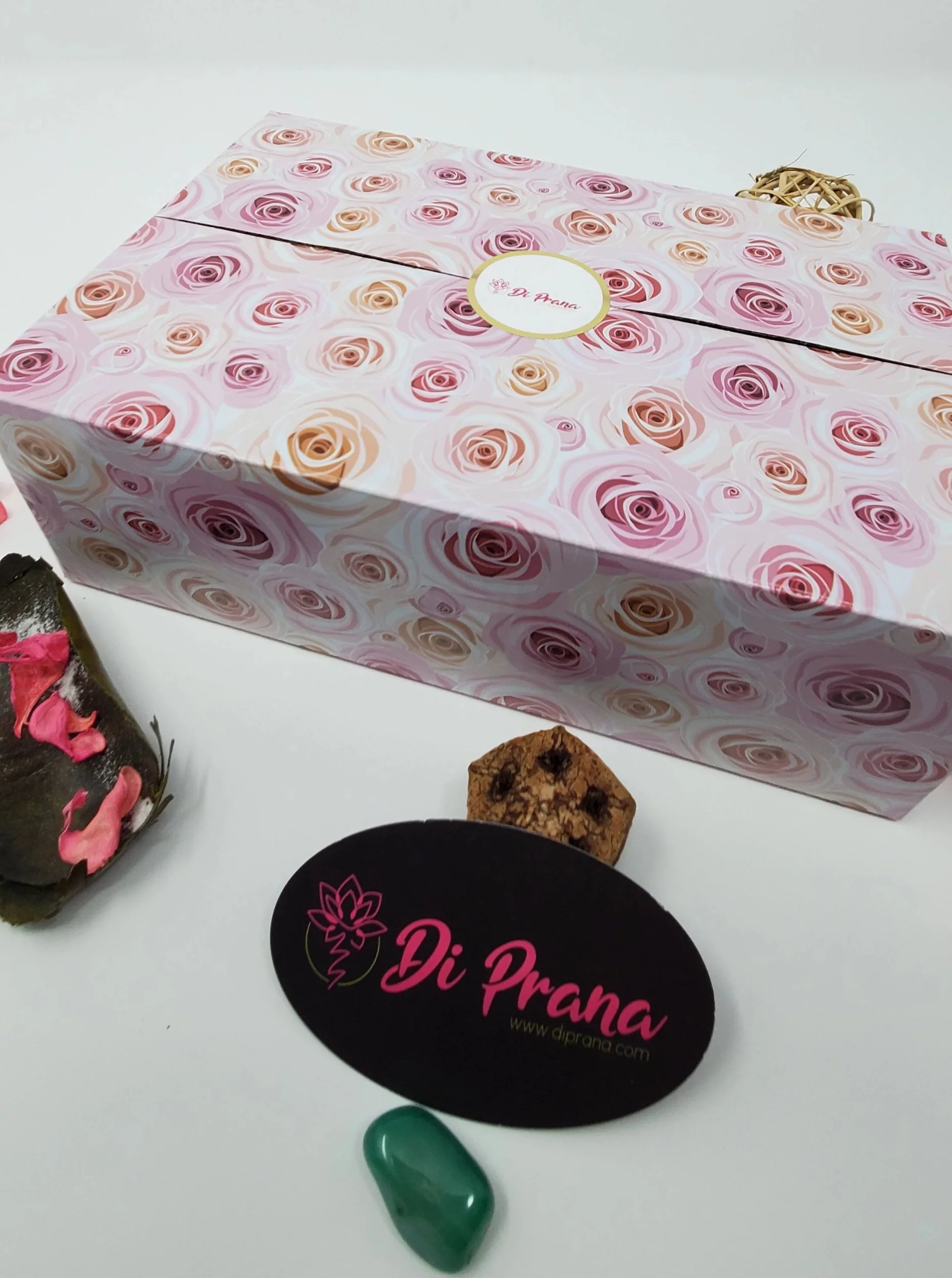 Crystal Chocolate Box, Heart shaped box of crystals, Box of crystals, Crystal Gift Box