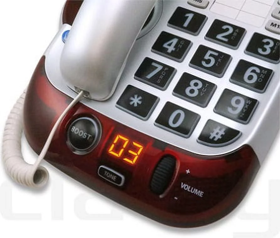 Clarity Alto 54005.001 Digital Extra Loud Big Button Speakerphone