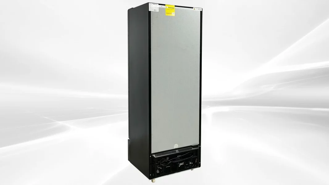 23in.W 9.2 cu.ft Upright Commercial One Glass Door Refrigerator Beverage Cooler in Black