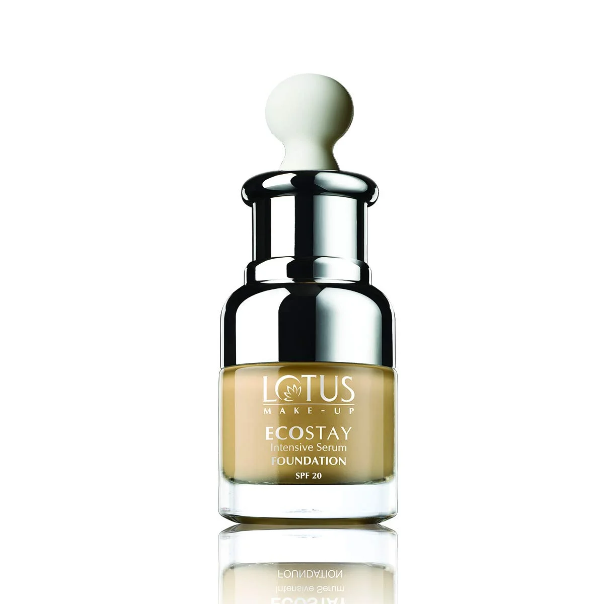 Lotus Makeup Ecostay Intensive Serum Foundation, Fawn, Nude, 25 ml