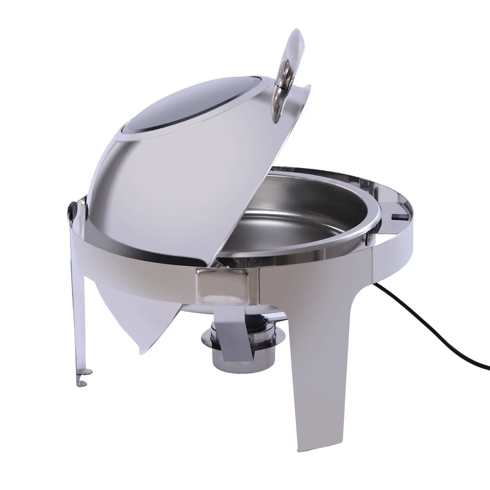 DENEST 400W Chafing Dish Buffet Set 6L Chafing Dish Buffet Warmer Set W/ Rolling Lid