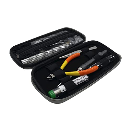 Newbeedrone Portable Drone Tool Kit Set: Come With Soldering Iron Storage Bag Prop Tool Screwdriver AIO Hex Driver Tweezers Cutter Solder Practice Board For FPV Drone FPV Starters RC Car Airplane