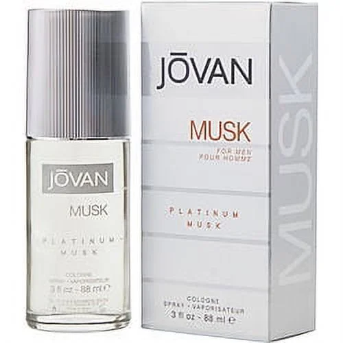JOVAN MUSK COLOGNE SPRAY 3 OZ (PLATINUM EDITION) JOVAN MUSK( Pack of 6)