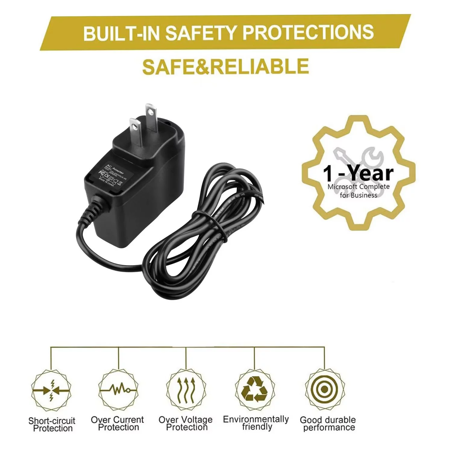 CJP-Geek AC/DC Adapter compatible with Mitel ECS2/DSS Part# 51013711 LR5941.06200 LR594106200 Power Supply Cord Wall Charger