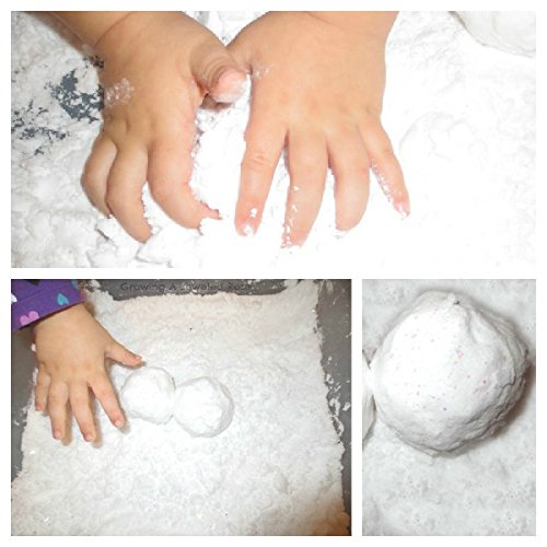 20 Individually Wrapped 10g. Packs of Instant Snow Powder Can Makes Add Water to Make 80 Cupr of Fake Snow, Artificial Snow