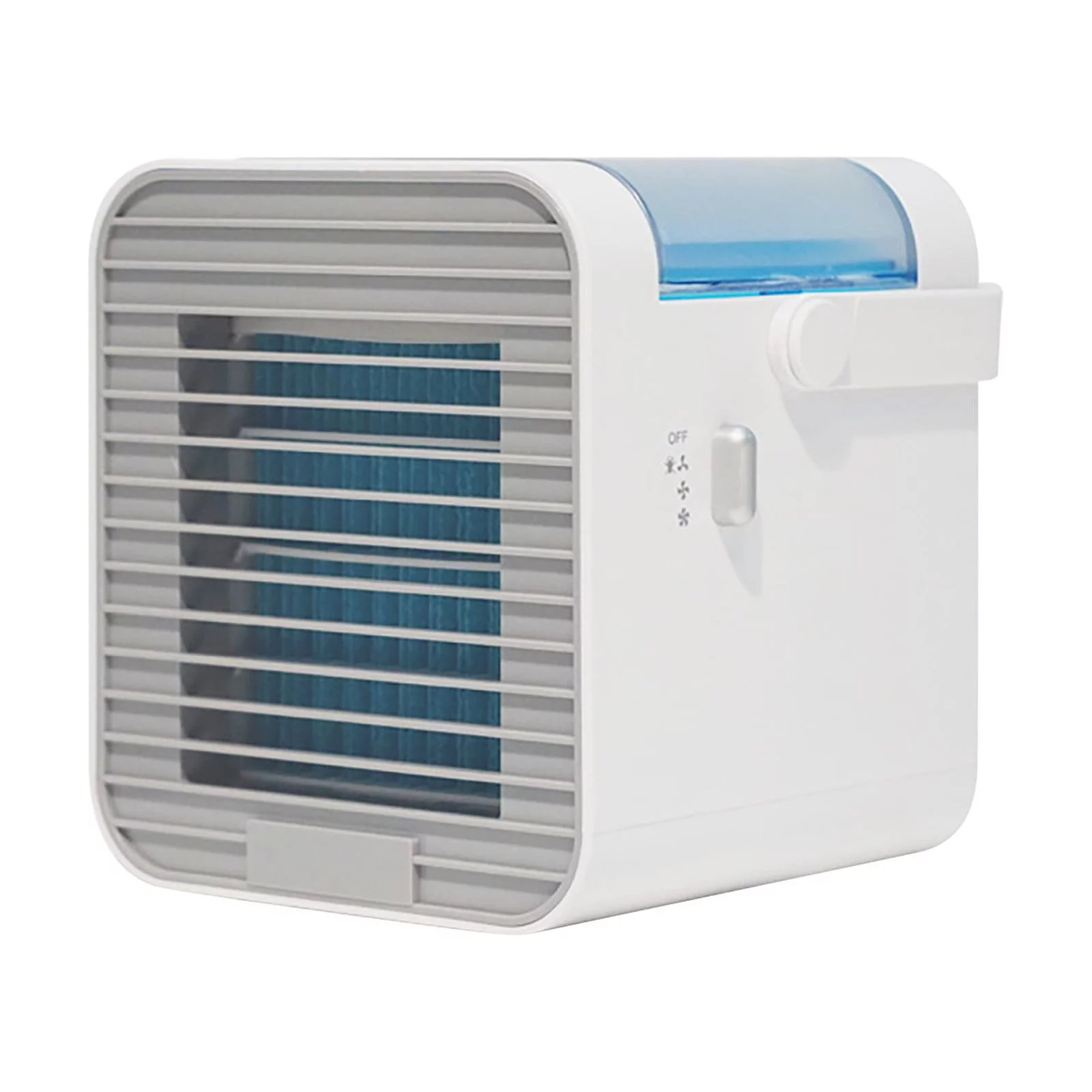 Bescita Mini Air Conditioner Air Cooler USB Portable Desktop Silent Spray Refrigeration