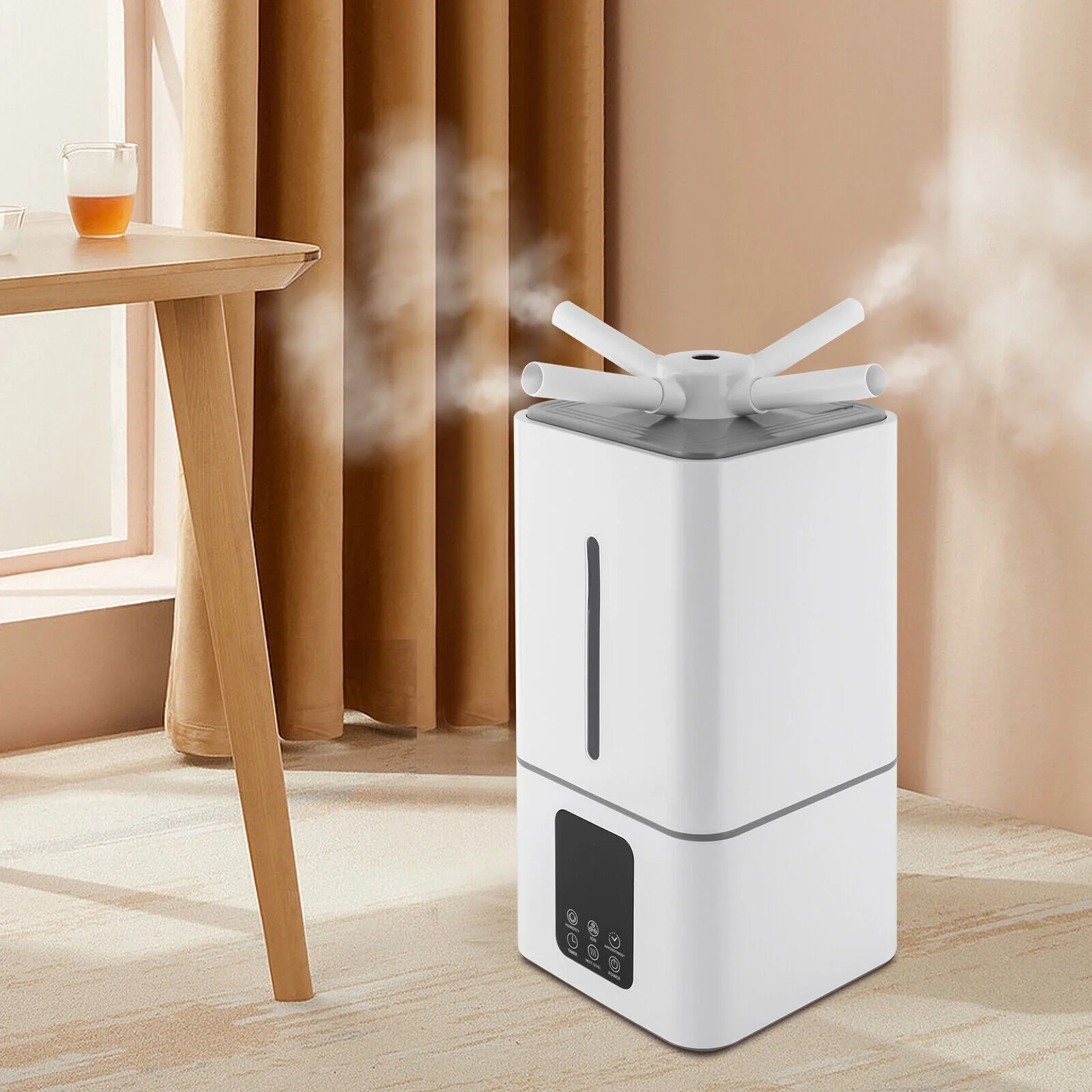 3.4gal Intelligent Humidifier Whole-House Commercial & Industrial Humidifier, Low Noise for Large Room