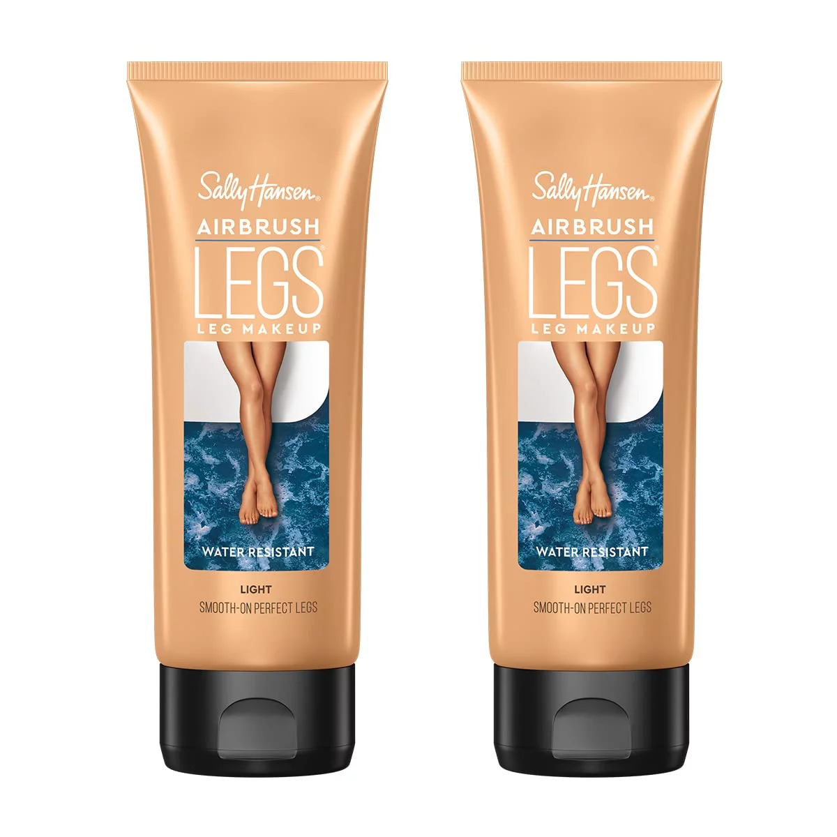 Flawless Legs in a Bottle: Sally Hansen Airbrush Legs, Leg Makeup Lotion - Lightweight, 4 Oz, 2 Count (Pack Of 1)