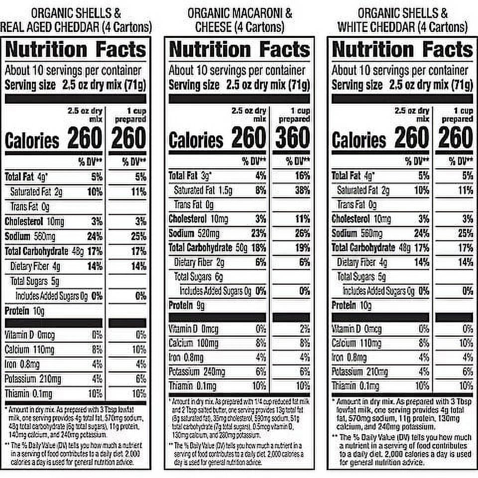 Annies Homegrown Macaroni And Cheese Variety Pack 12 Count. 6 oz.