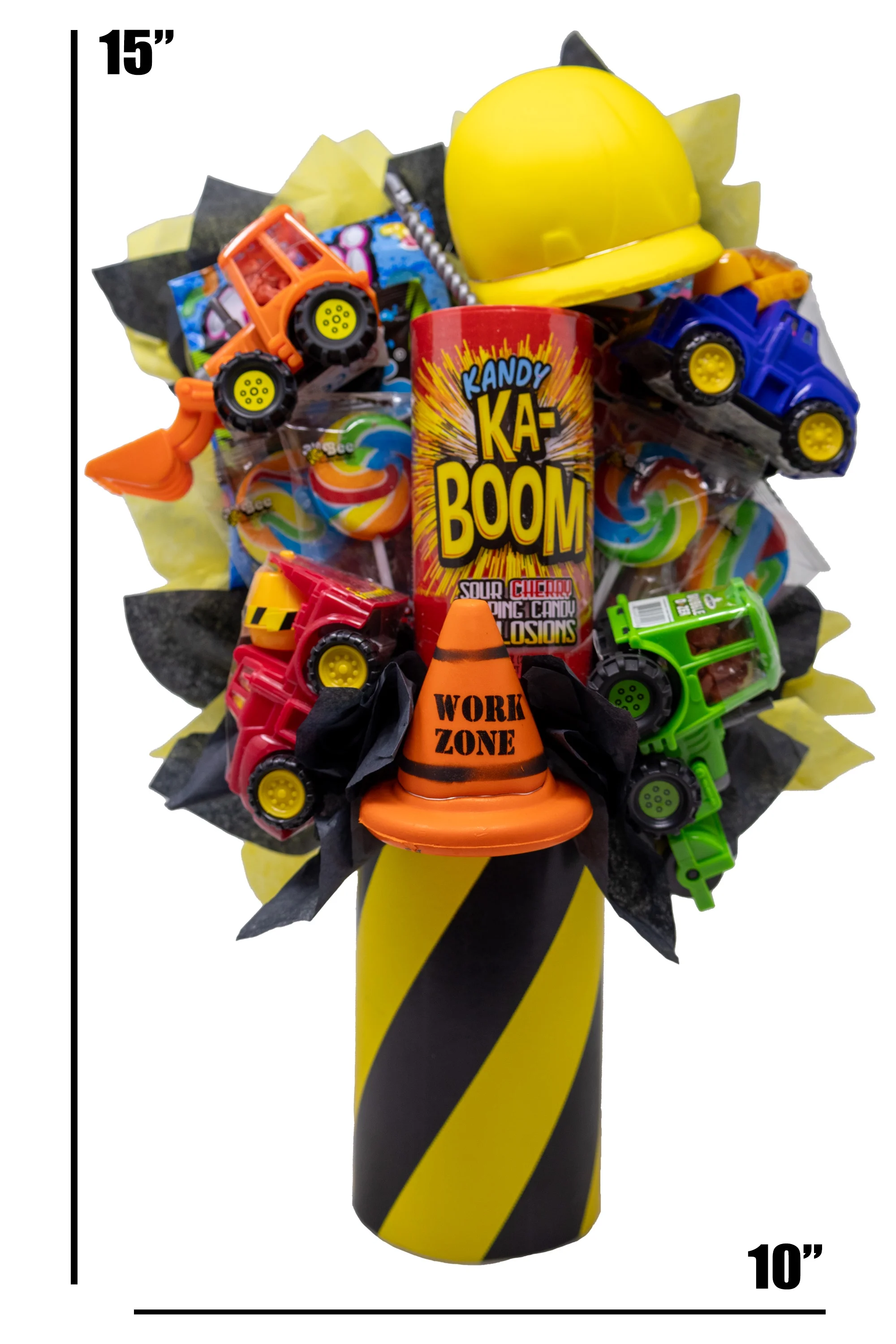 Funny Construction Gift Candy Bouquet