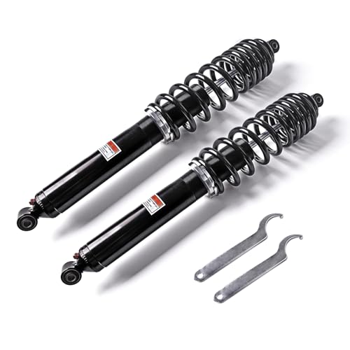 UTV Rear Gas Strut Monotube Shocks Absorber Compatible with Polaris Ranger Crew XP 900 2013-2019 Ranger XP 1000 2017 2018 Ranger Crew Diesel 2015-2018 Ranger 570 2015 2016 7043753 2 pcs
