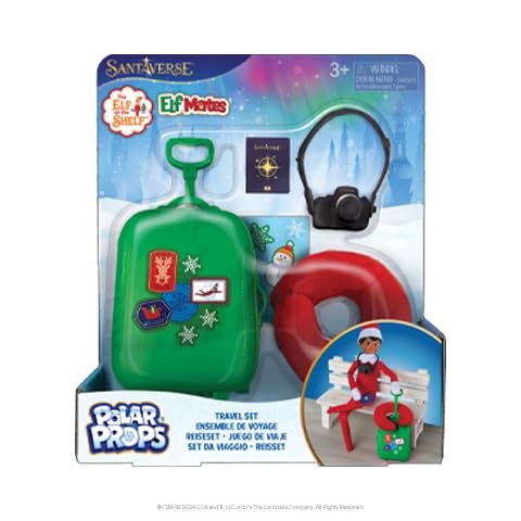 The Elf on the Shelf® Blue Eyed Boy & Polar Props™  Travel Set
