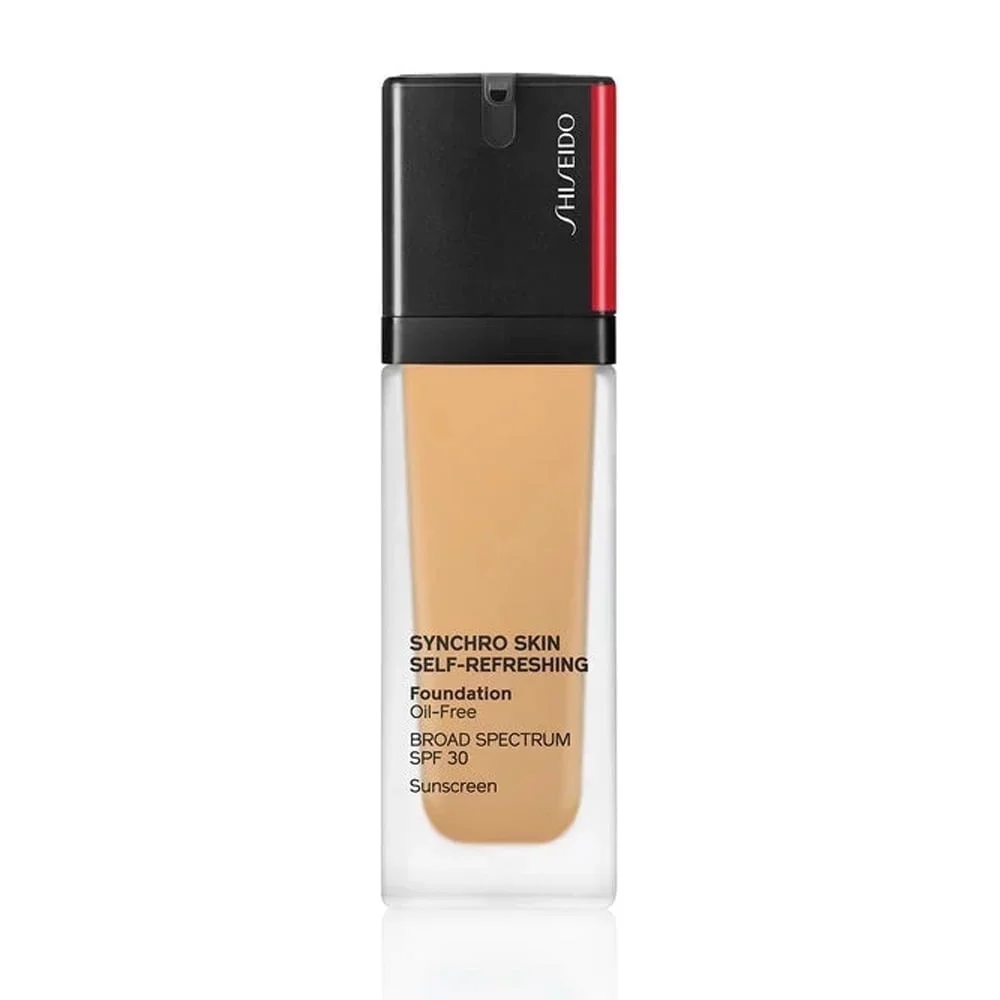 Shiseido Ginza Tokyo Synchro Skin Self-Refreshing Foundation Oil-Free 340 oak 1fl.oz/30ml