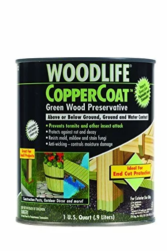 Rust-Oleum 1904 Wolman Woodlife Coppercoat Green Wood Preservative, 0.23 Gallon